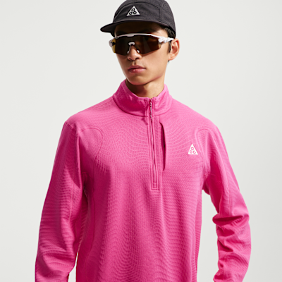 ACG Wolf Grid Men's Therma-FIT 1/2-Zip Hiking Top. Nike ID